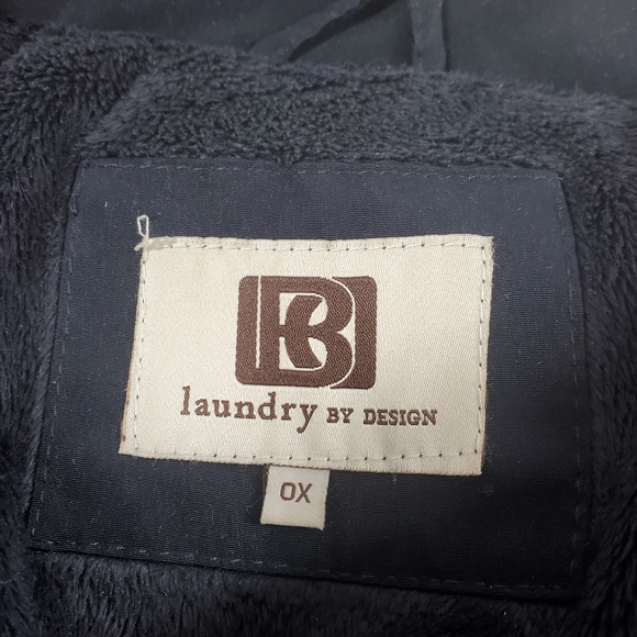 Laundry by Design Navy Blue Quilted Coat - Picture 4 of 16